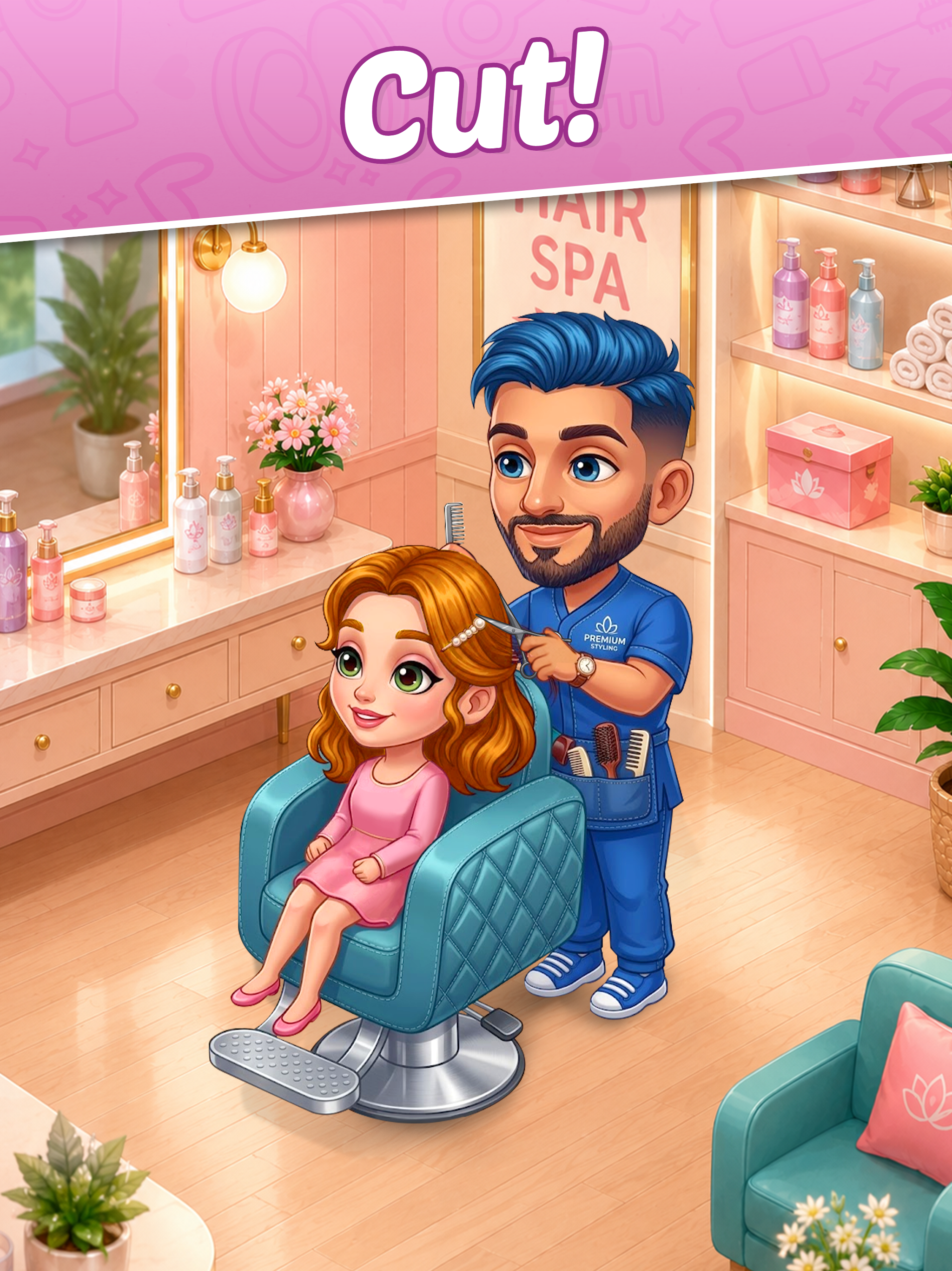 Happy Spa: Beauty Salon Game screenshot 12