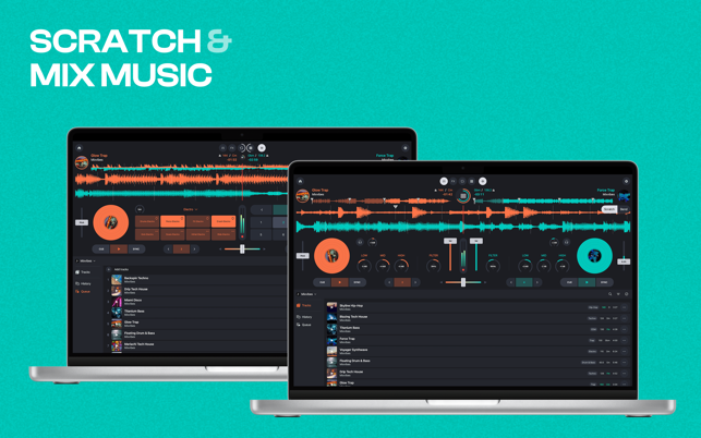 Cross DJ - Music Mixer App Screenshot