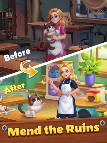 Screw Up Family: Story Puzzle iPad screenshot