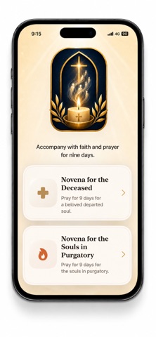 Holy Souls Novena iPhone screenshot