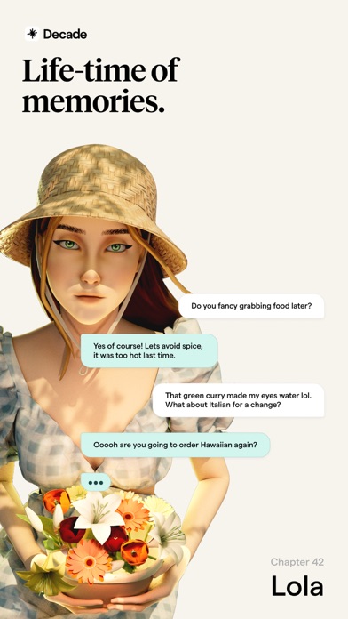 Decade: Lifelong AI Companions Screenshot