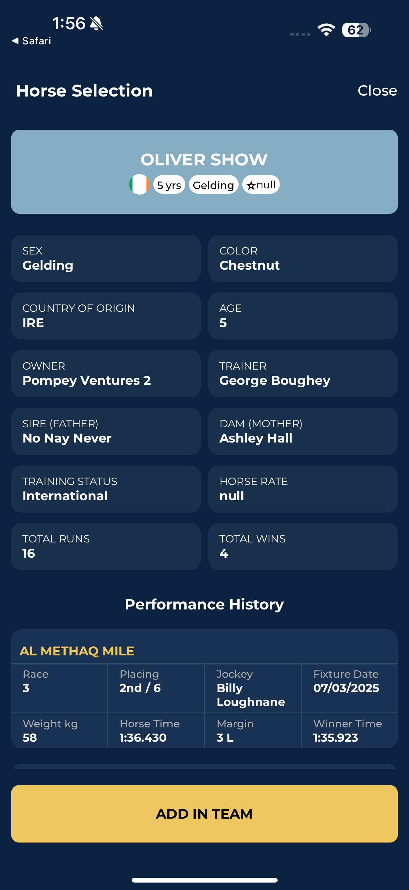 BTC Fantasy Horse Racing screenshot 6
