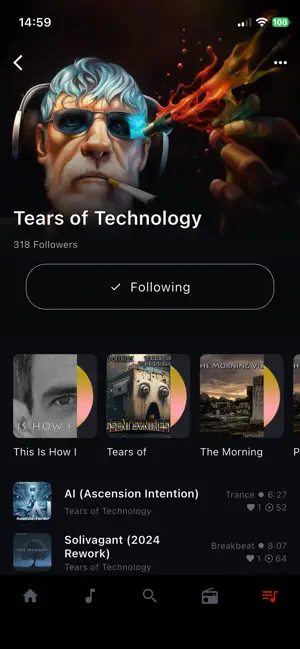 hearthis.at screenshot 3