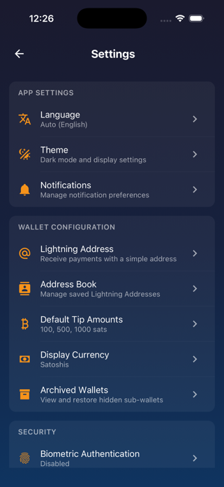 ZapArc Wallet Screenshot 5 of 10