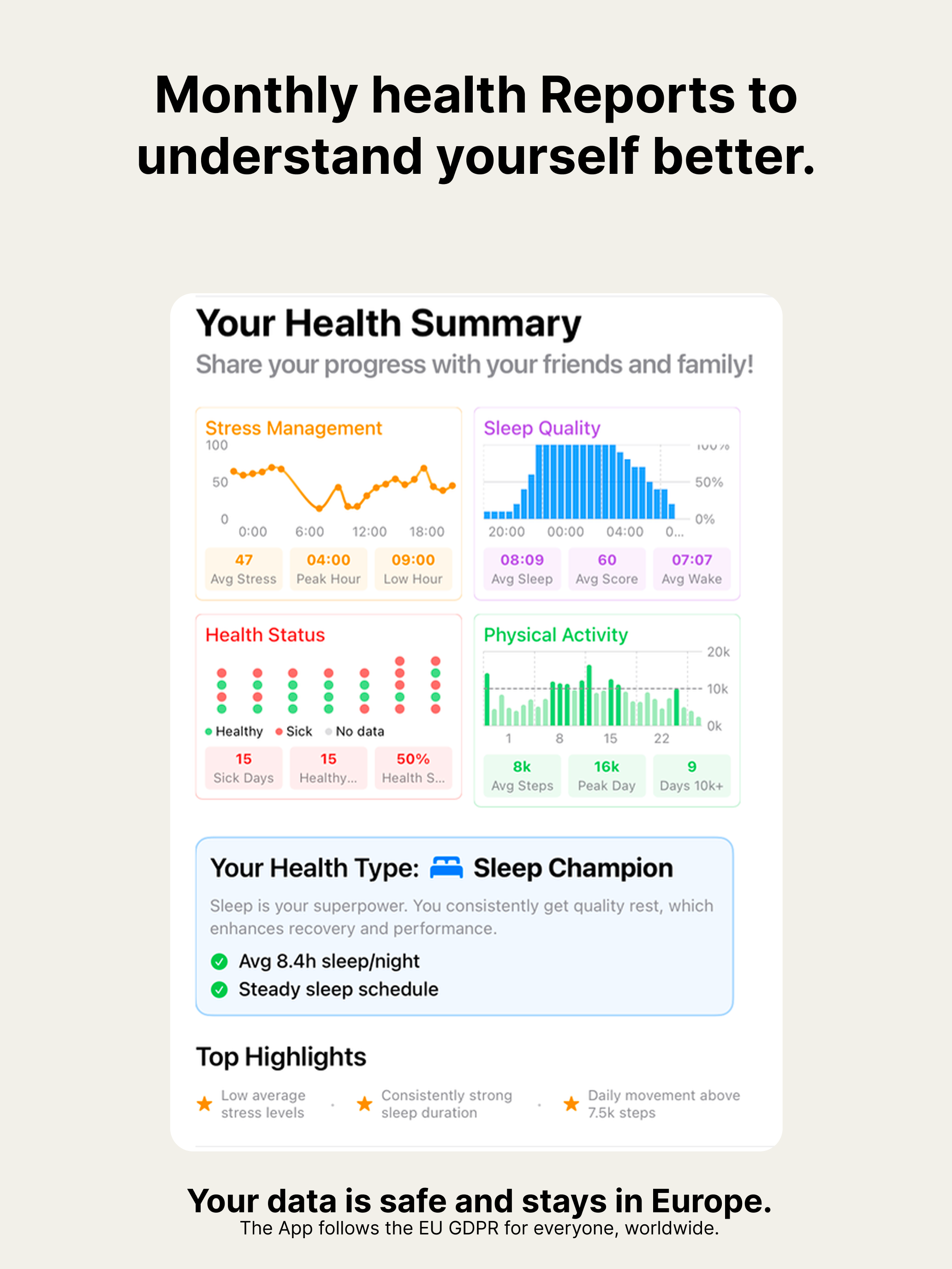 Sam Health: Self-Improvement