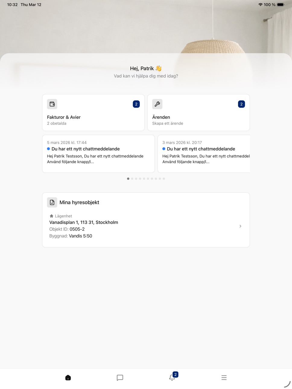 iPad screenshot