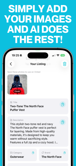 AI Listing Assistant Screenshot 2 of 4