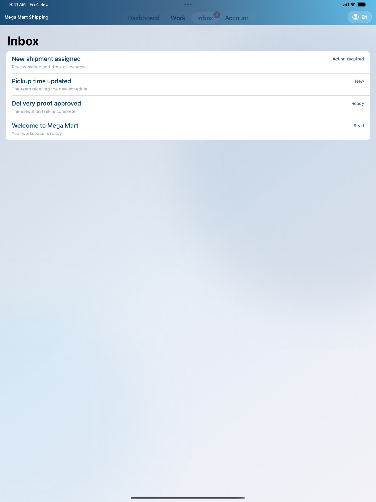 Screenshot 6 of Mega Mart Shipping