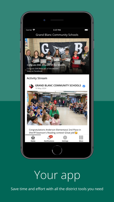 Grand Blanc Community Schools Screenshot