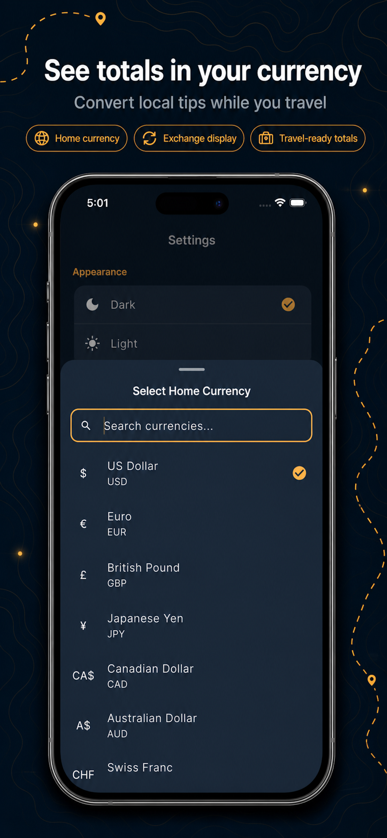 Travel Tip Calculator screenshot 6