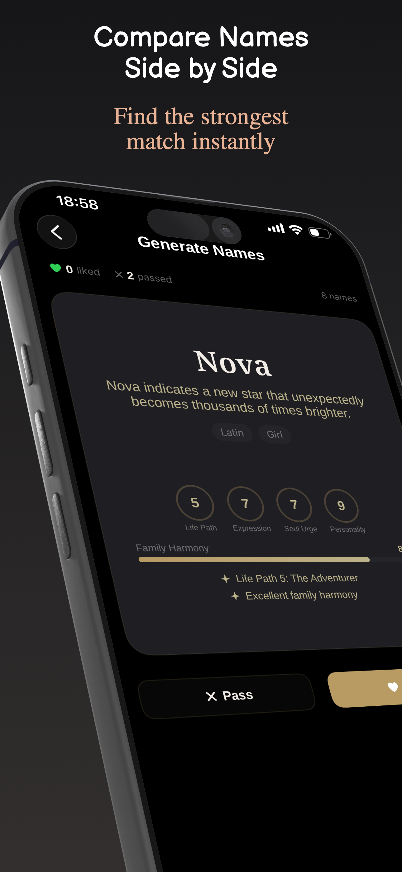 Namora: Baby Names Numerology