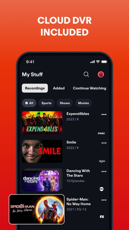 Fubo: Watch Live TV & Sports screenshot-5