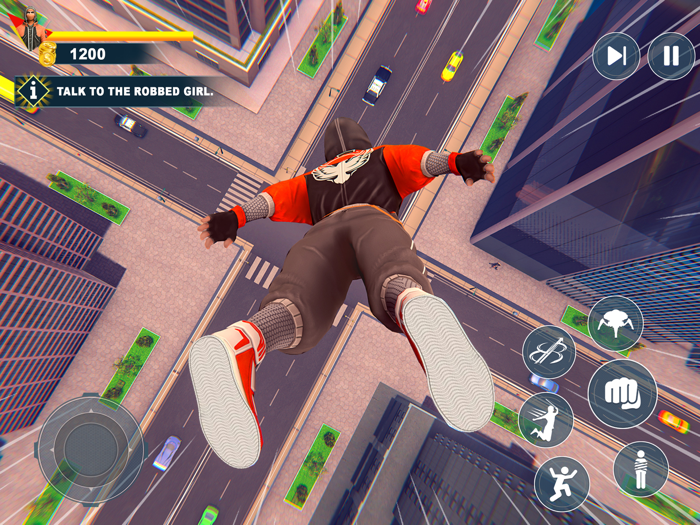 Rope Superhero Fighter Rescue