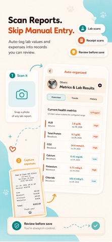 Fosia: Pet Health Tracker screenshot