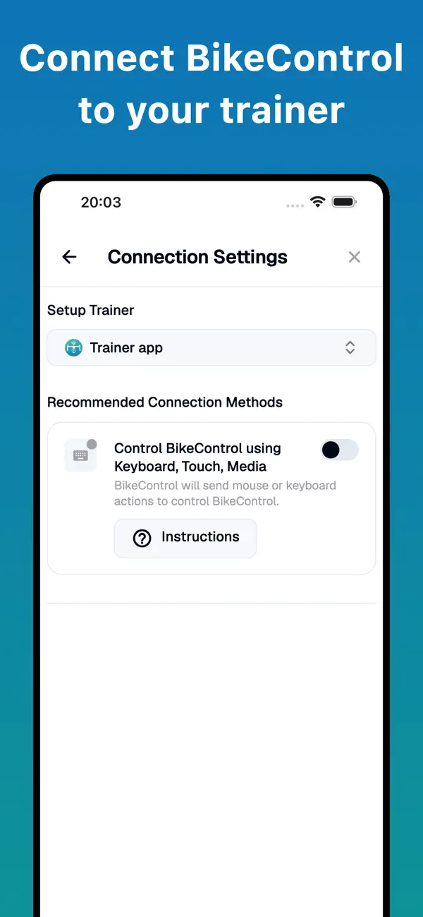 BikeControl Screenshot 2