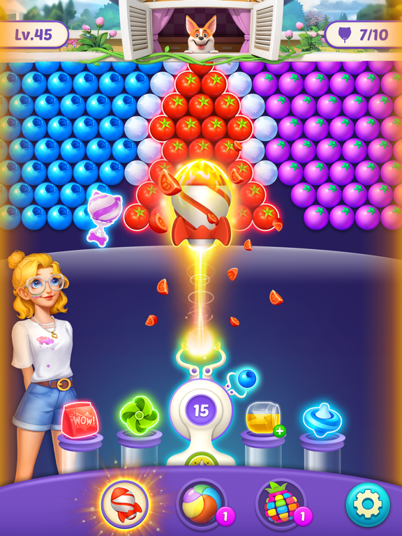 Bubble Shooter Home - Design iPad screenshot 7 - Games app
