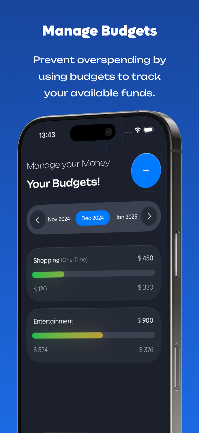 FinBud Budget  Debts Tracker