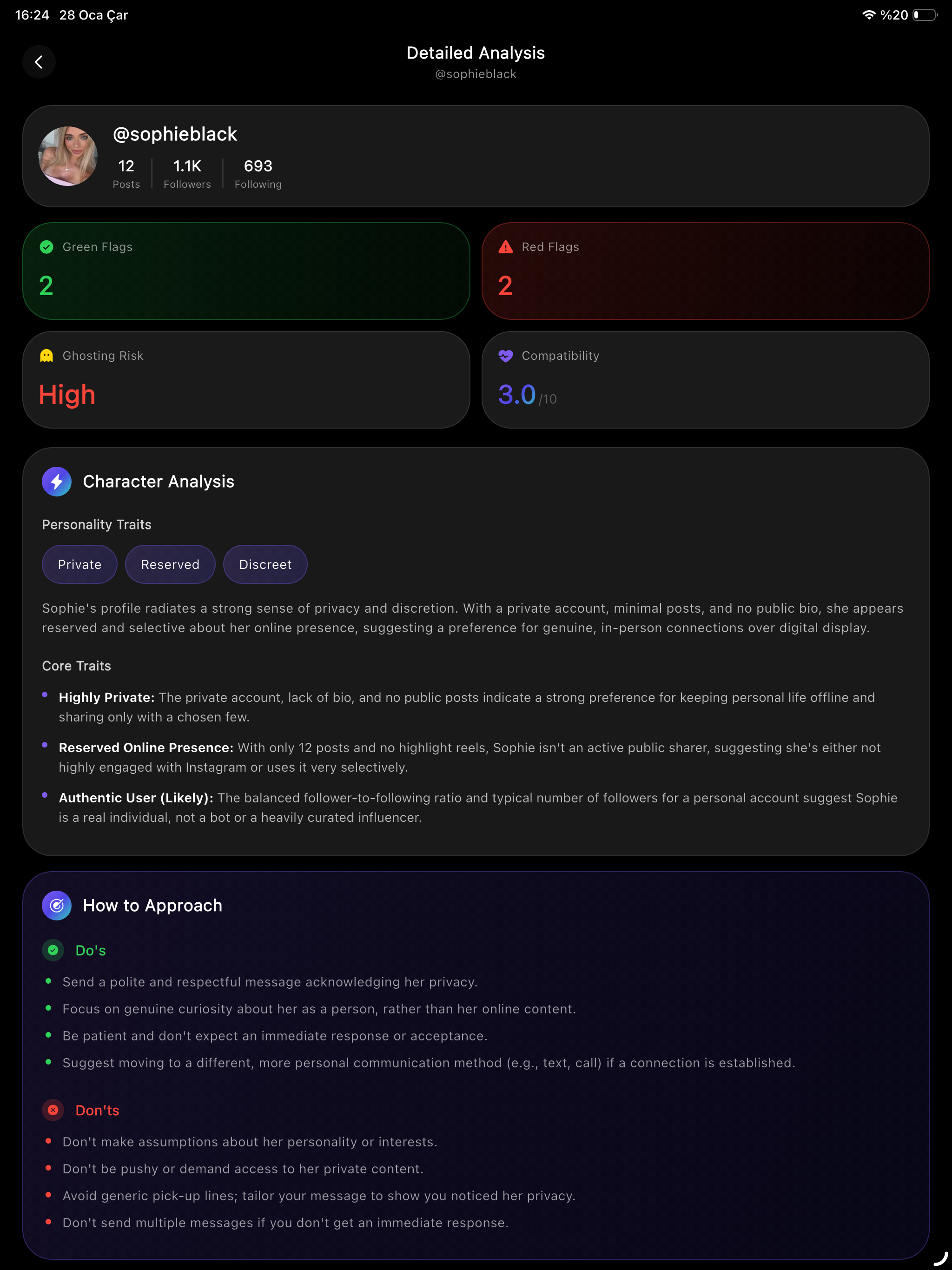 Stalker AI: Profile Tracker screenshot 13