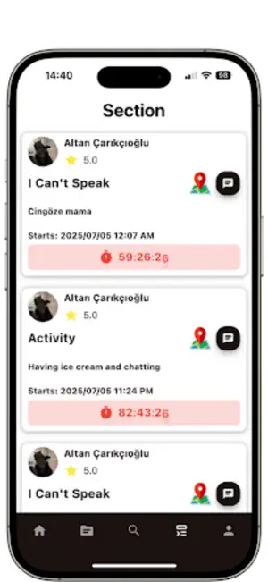 Spoken Cafe screenshot 2
