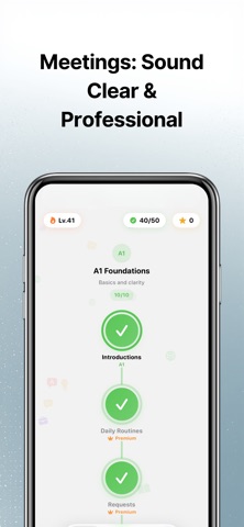 Business Speak AI: Job English iPhone screenshot