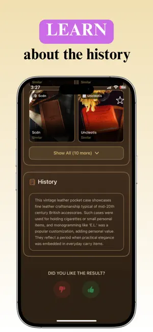 Antique Identifier: VintSnap screenshot 3