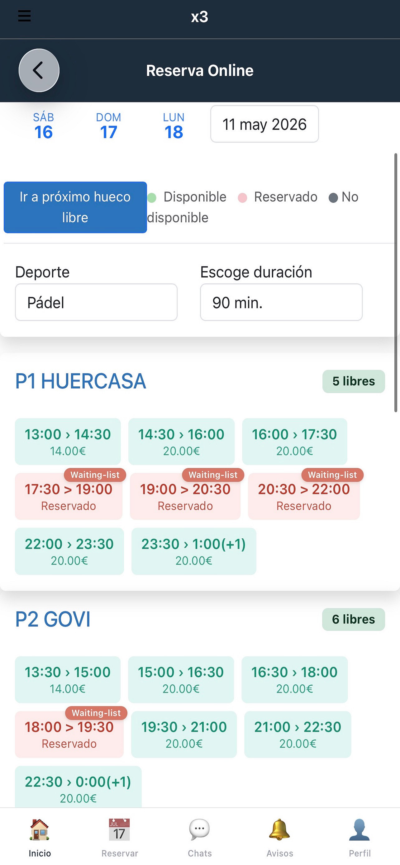 x3padelcuellar screenshot 4