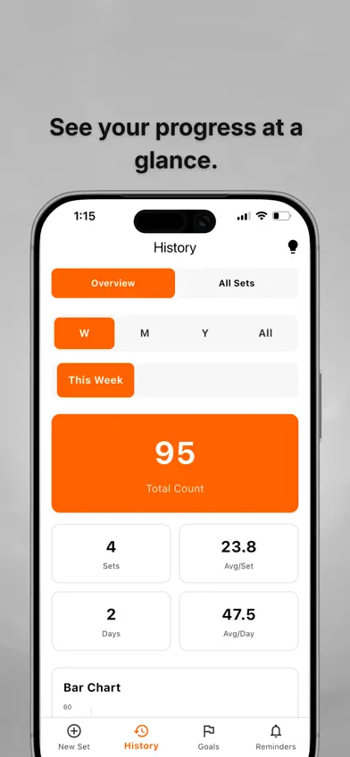 My Push-Up Tracker screenshot 2