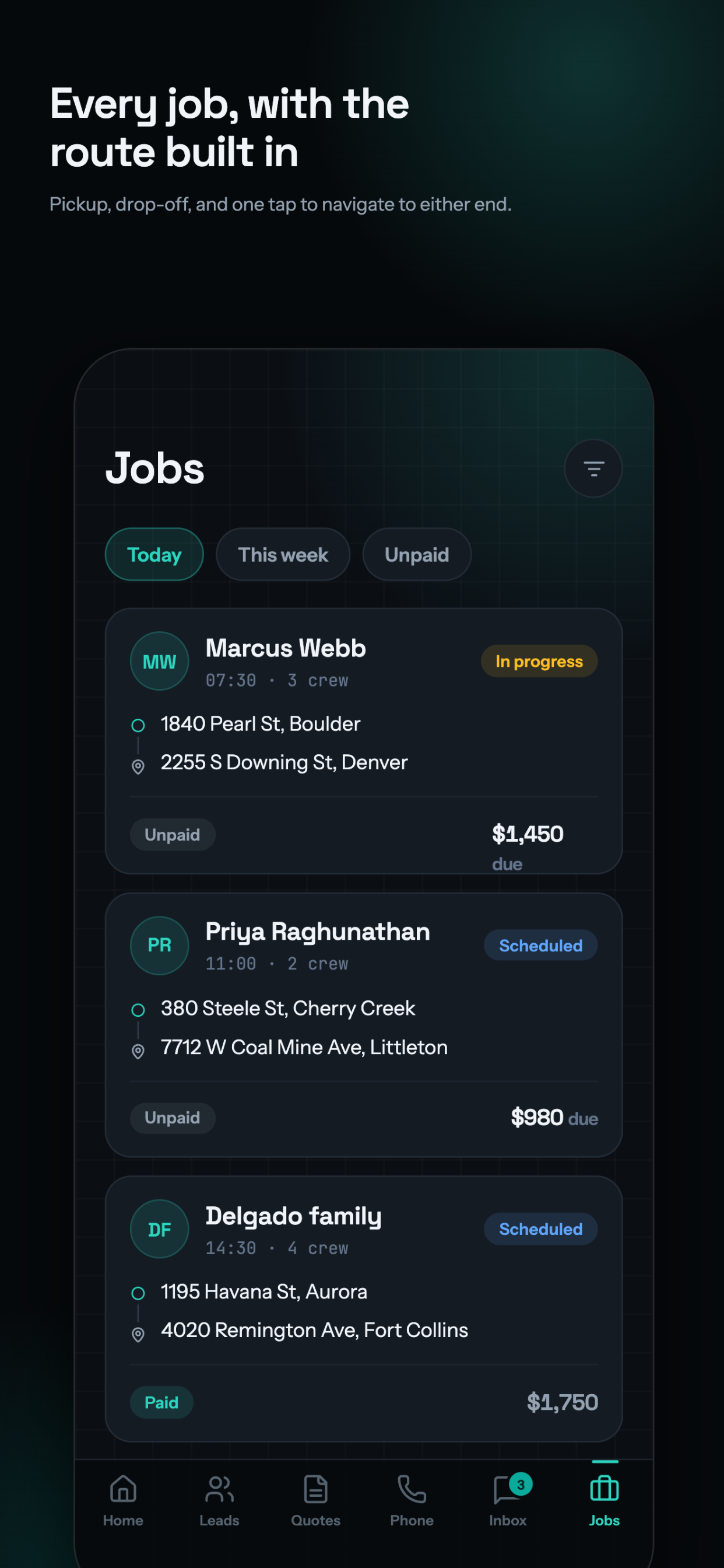 Madagascar CRM screenshot 5