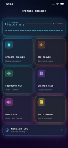Speaker Toolkit screenshot