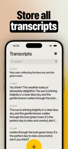 Live Transcribe with Subtitly screenshot #7 for iPhone