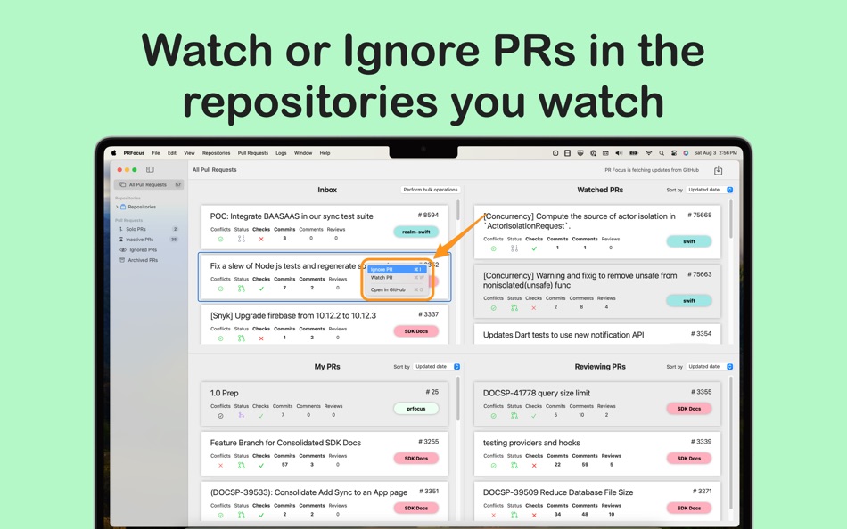 #2. PR Focus (macOS) 由: Dachary Carey
