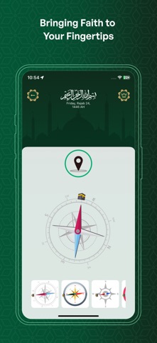 Qibla Finder:Islamic Screenshot 3 of 7