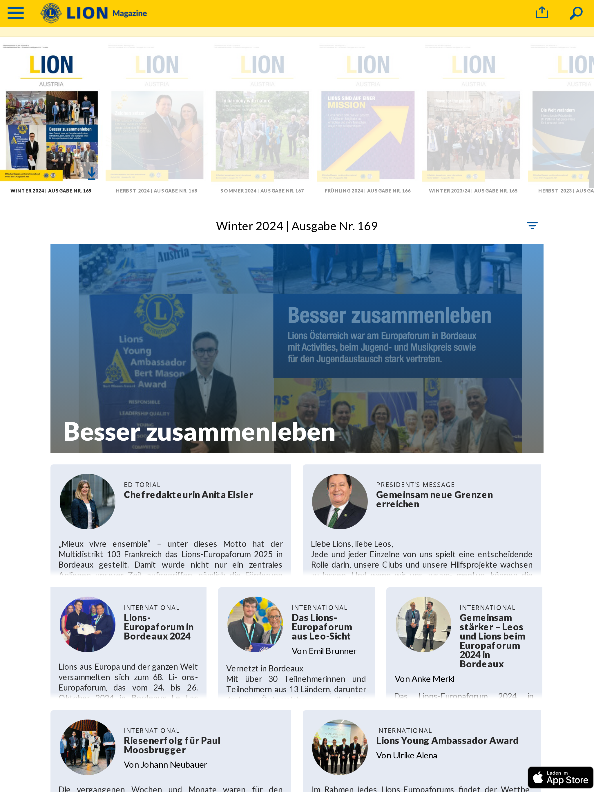 LION Magazine Österreich screenshot 13