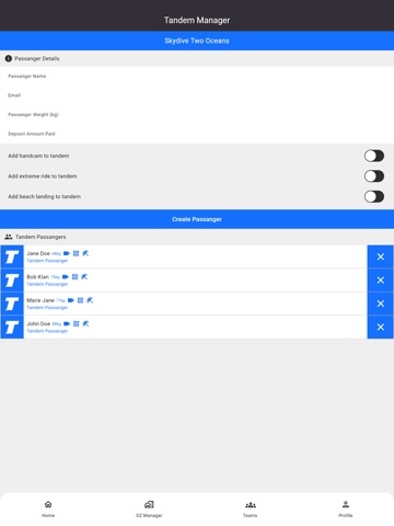 Jump Master App iPad screenshot