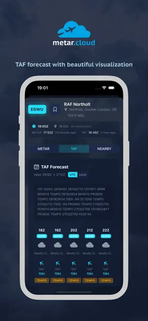 METAR Cloud screenshot 3