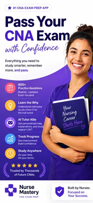 CNA Exam Prep by Nurse Mastery screenshot 1