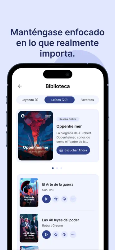 12min: Resúmenes de Libros screenshot 4 of 6