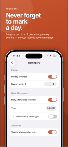 Maidwise: Maid & Staff Tracker iPhone screenshot