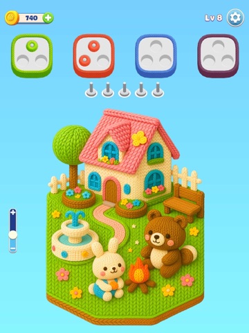 Wool Frenzy - Yarn Match 3D iPad screenshot