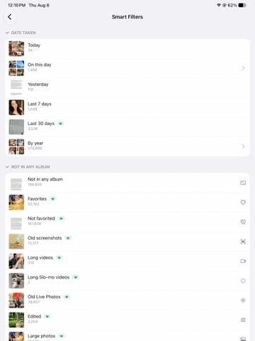 Opla - Photo organizer iPad screenshot