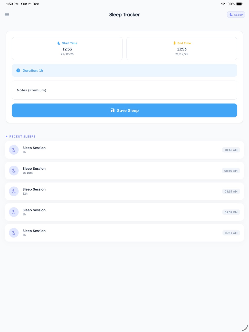 iPad screenshot