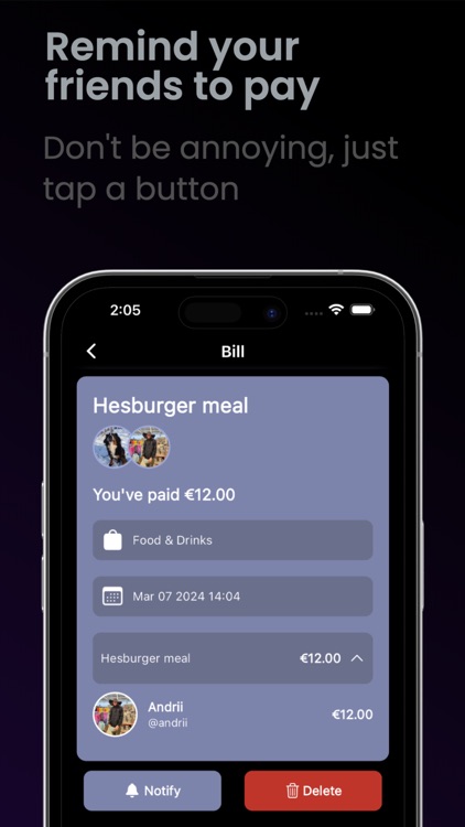 Diviid: Split & Settle