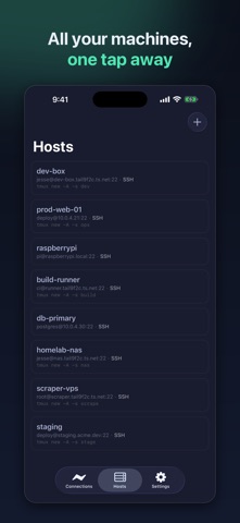 MuxLink: SSH Terminal & tmux Screenshot 3 of 5