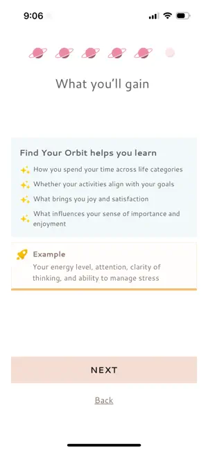 FindYourOrbit app screenshot 2