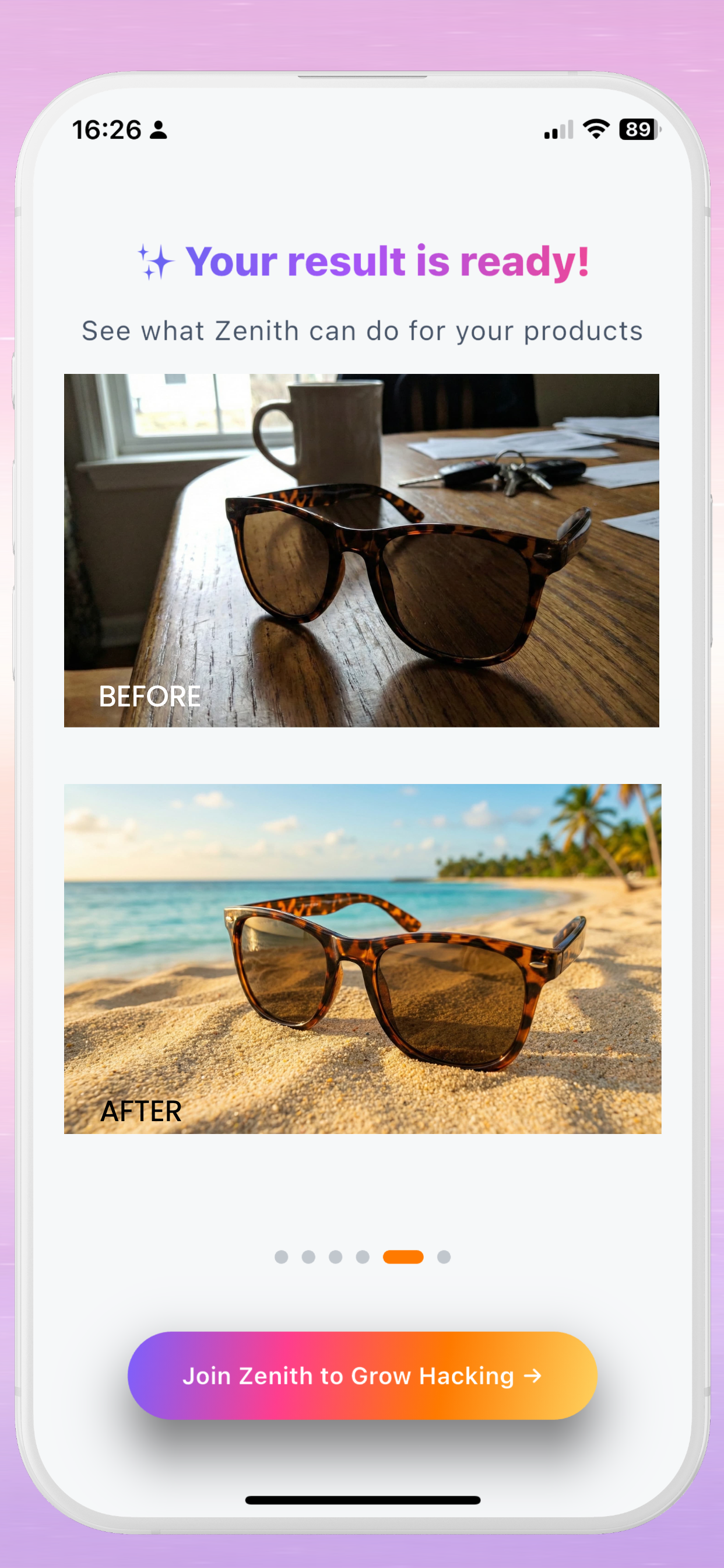 Zenith AI – Product Photo screenshot 11