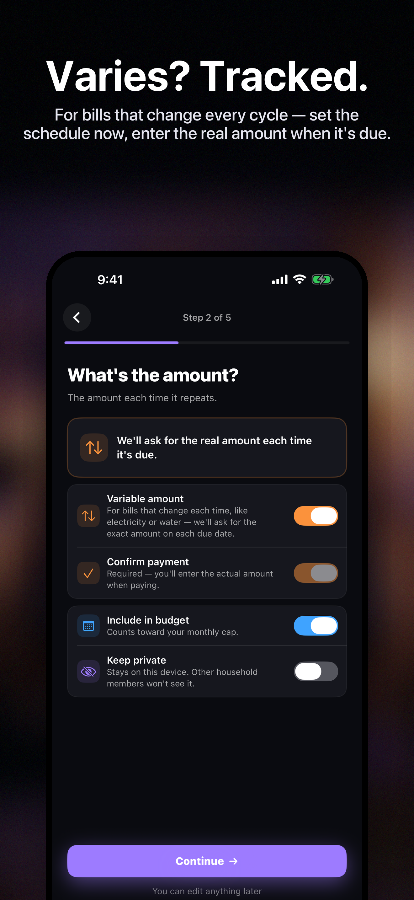 BillPlex: Shared Budget