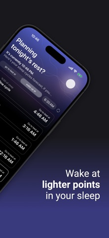 Nighty: Sleep Cycle Calculator Screenshot 2 of 5