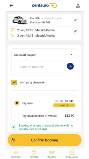 Centauro Rent a Car screenshot 4