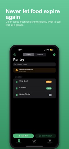 PantryPals iPhone screenshot