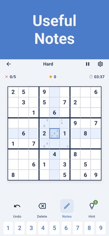 Sudoku Classic - Number Puzzle iPhone screenshot